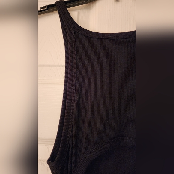 LNA Rilynn Rib Racer dress in black size XL - Picture 8 of 13